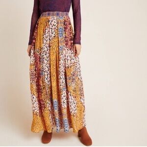 Anthropologie Multicolor Maxi Skirt